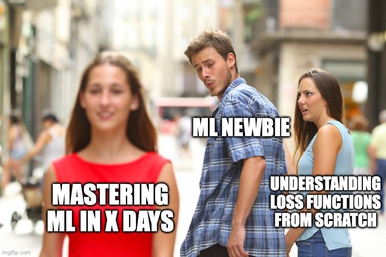 Mastering ML in X days meme